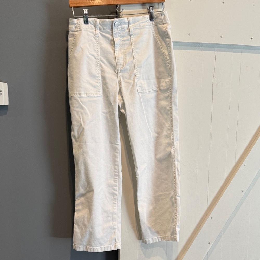 Sanctuary Crisp White Pants, Size 31